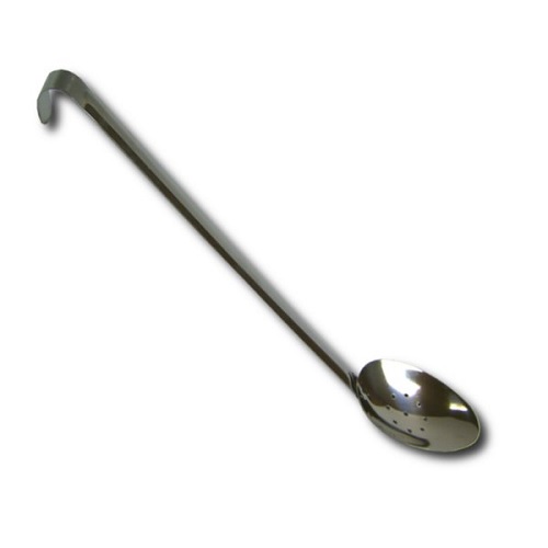 Ложка гарнирная 49,5 см., L ручки 39 см. перфорир. нерж. /1/50/