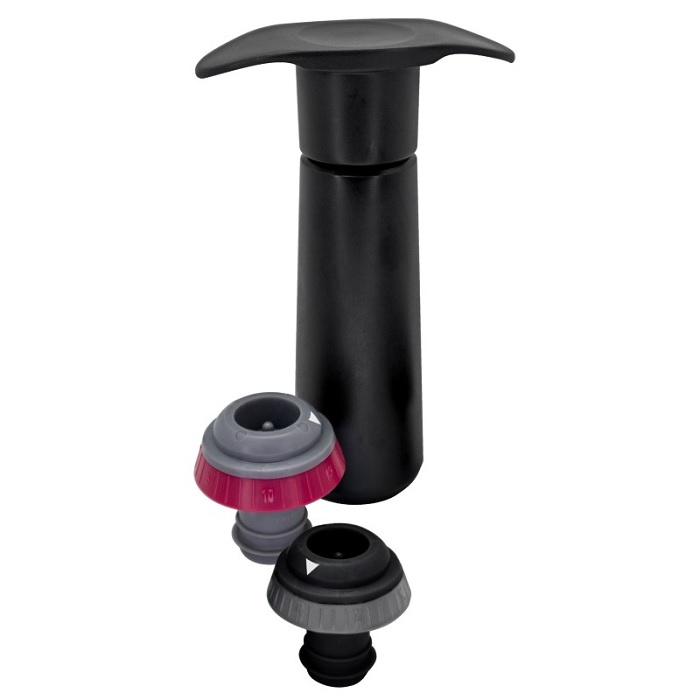 Помпа для вина + 2 пробки вакуумные (пробки 73072) VB /1/12/