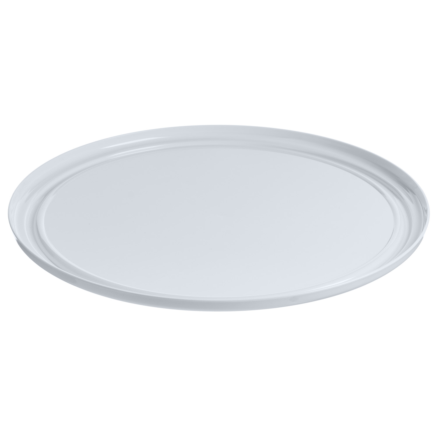 Поднос для подачи d=38,5 см. поликарбонат, белый (крышка 76832,76831) GP /1/24/