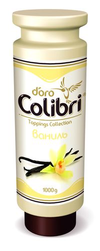 Топпинг "Ваниль" 1 кг Золотая Колибри /1/6/ РАСПРОДАЖА
