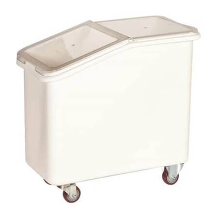 Контейнер для сыпучих продуктов 102 л. 420*750*710 мм. (-50°C /+80°C) п/э на колесах, белый /1/2/