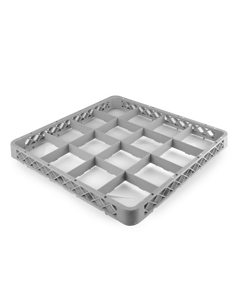 Надстройка для кассеты (72978) 500*510*40 мм. 16 ячеек 115*115*40 мм. серая п/п /1/6/