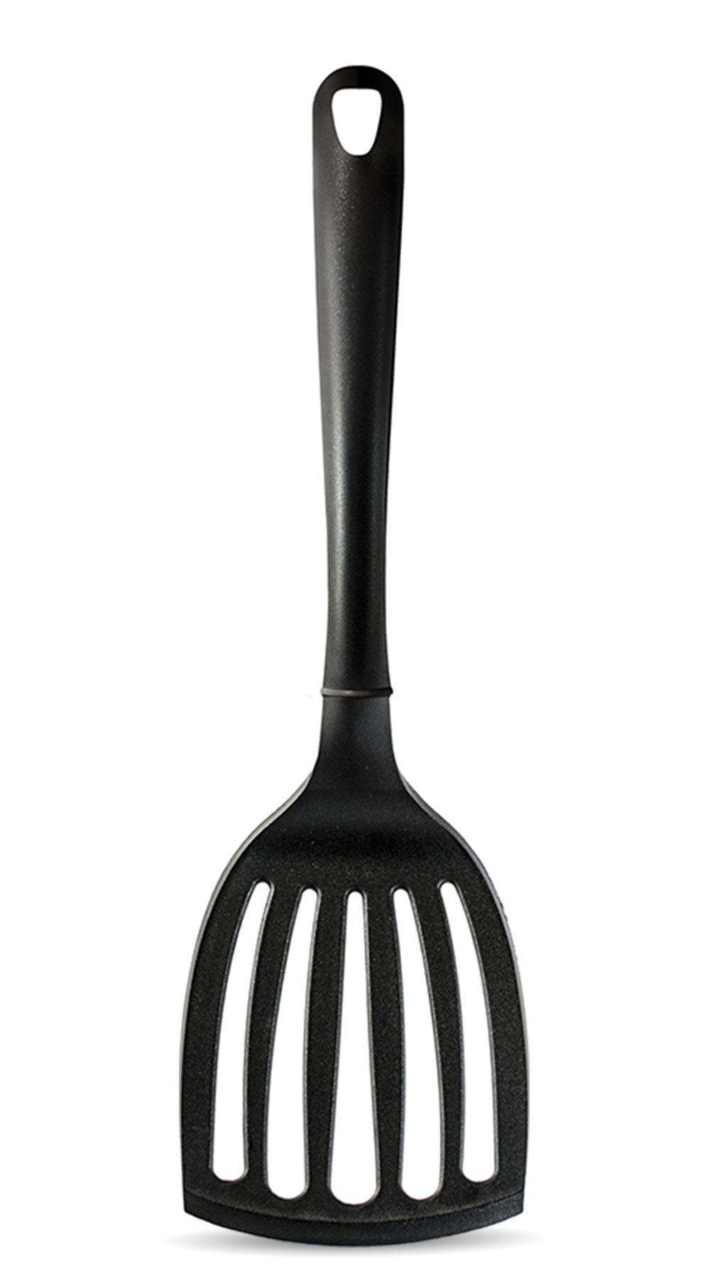 Лопатка 30 см. раб. часть 11*7,5 см. пластик. перфорир. Abert /1/