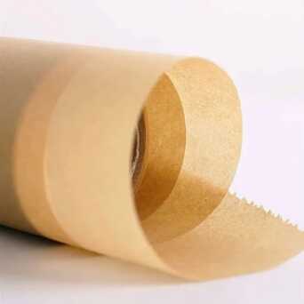 Бумага для выпечки 50*38 см. коричневая силиконизированная, рулон /1/