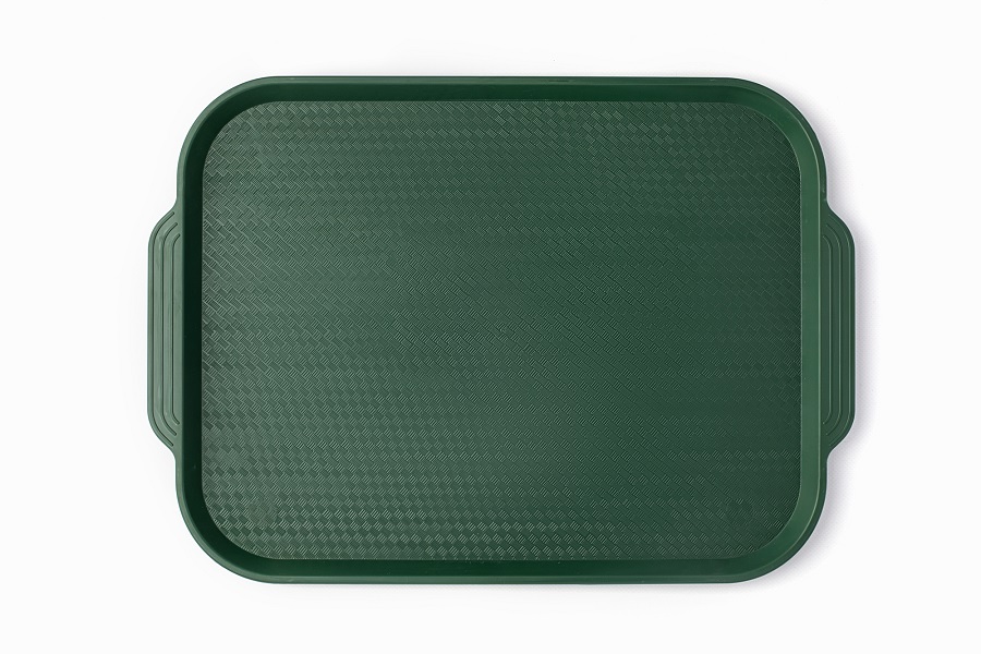 Поднос 45*34,5 см. темно-зеленый поверхность классик (414) MGprof /1/10/
