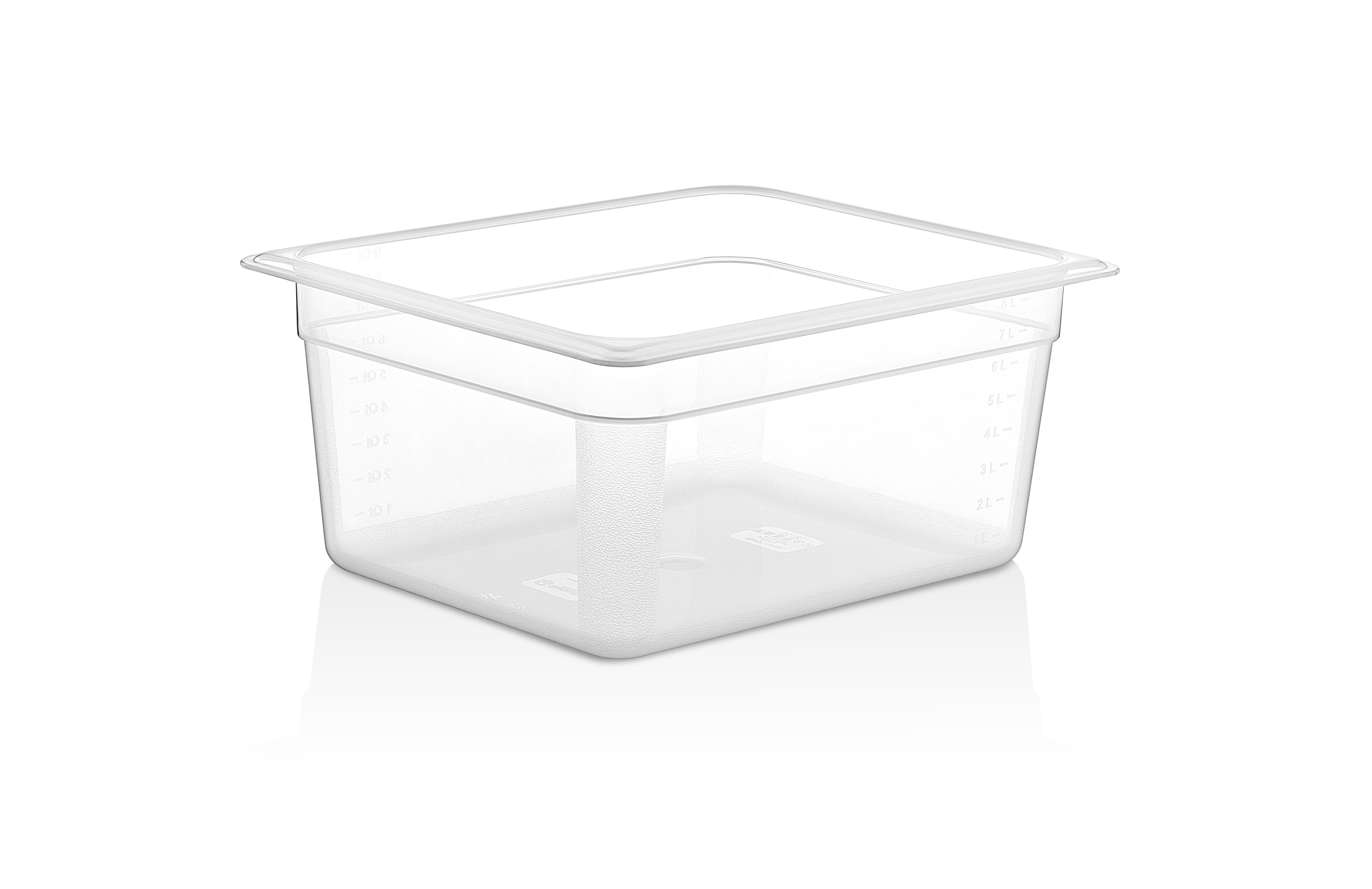 Гастроемкость 1/2 h=150 мм. 325*265 мм. 8,7 л. поликарб. прозрачная GP /1/12/