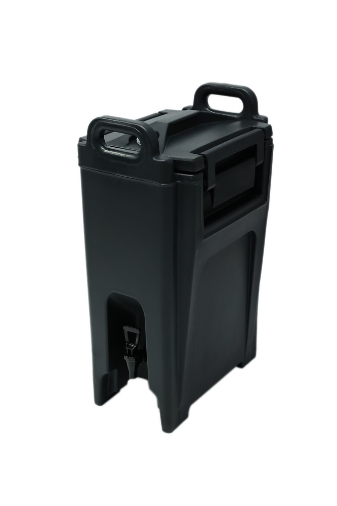 Термоконтейнер для напитков, 20 л. 420*290*675 мм. (0°C до +80°C) черный п/э /1/