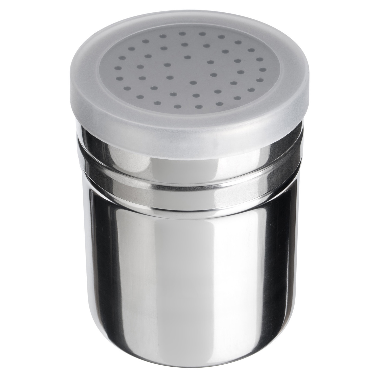 Емкость для сыпучих прод. 0,3 л. d=70 мм. h=100 мм. с мелк. отверст. нерж. MGprof /1/