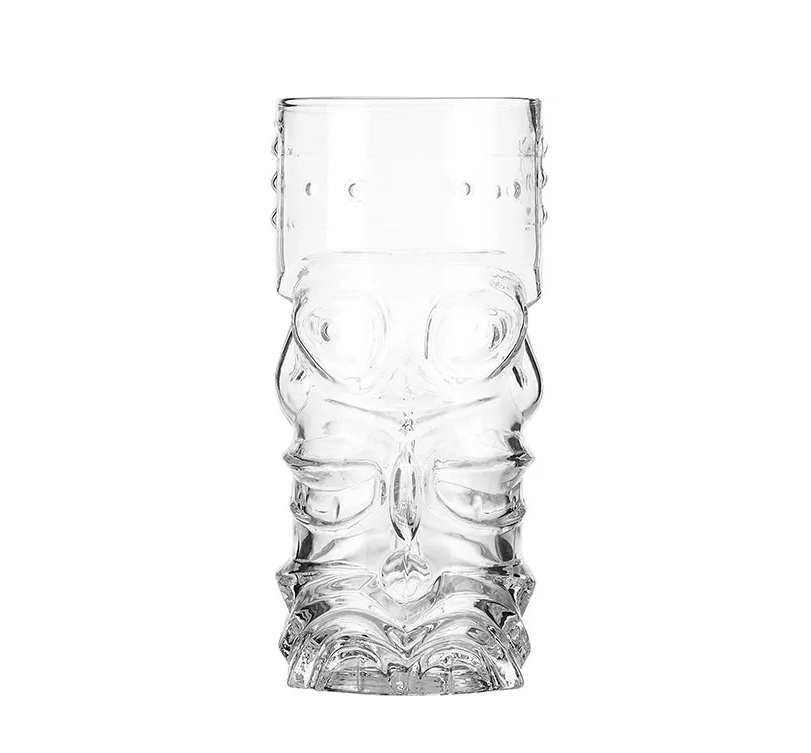 Стакан для коктейля 465 мл. d=73 мм. h=165 мм. прозрачн. Тики /1/12/