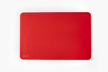 Доска разделочная п/п 450*300*11 мм. красная поверхность шагрень MGprof /1/10/ Доска разделочная п/п 450*300*11 мм. красная поверхность шагрень MGprof /1/10/