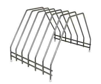 Подставка для досок на  6 шт. 34*25,5*24,5 см. нерж. MG /1/ Подставка для досок на  6 шт. 34*25,5*24,5 см. нерж. MG /1/