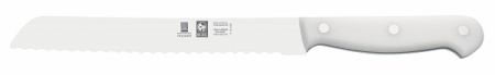 Нож для хлеба 200/320 мм. с волн. кромкой, белый TECHNIC Icel /1/6/ АКЦИЯ