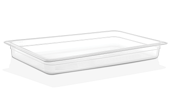 Гастроемкость 1/1 h= 65 мм. 530*325 мм. 6 л. поликарб. прозрачная GP /1/6/