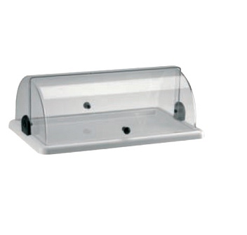 Поднос сервировочный 50*30,5 см. полипропилен, с крышкой Roll-Top Abert /1/ Поднос сервировочный 50*30,5 см. полипропилен, с крышкой Roll-Top Abert /1/