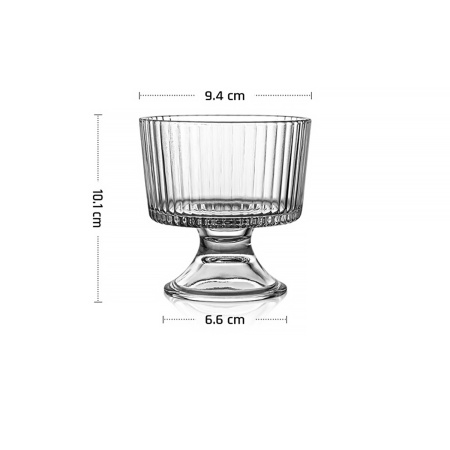 Креманка 280 мл. d=94 мм. h=101 мм. MGline /6/24/ ВДОХНОВЕНИЕ