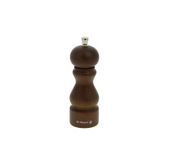 Мельница для соли h=14 см. (темное дерево) De Buyer /1/6/ Мельница для соли h=14 см. (темное дерево) De Buyer /1/6/