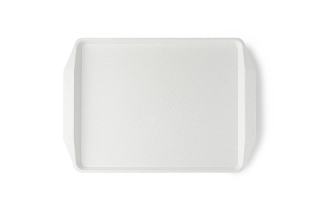 Поднос 42*30 см. белый мрамор поверхность классик MGprof /1/10/1140/ АКЦИЯ