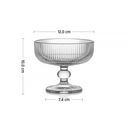 Креманка 280 мл. d=120 мм. h=100 мм. MGline /6/24/ ВДОХНОВЕНИЕ