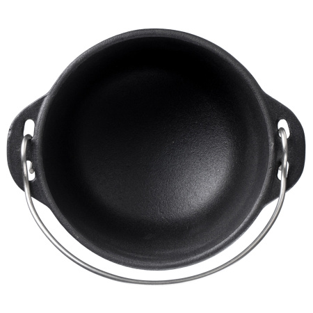 Кастрюя-котелок порц. 460 мл. d=120 мм. h=80 мм. чугун /1/