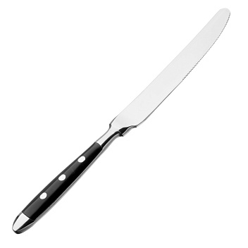 Нож столовый Дориа 18/0  1 мм 21,5 см. MGsteel /10/500/ Нож столовый Дориа 18/0  1 мм 21,5 см. MGsteel /10/500/