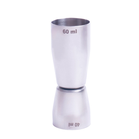 Джиггер 40/60 мл. d=39/37 мм. h=105 мм. нерж. МГ (MG) /1/