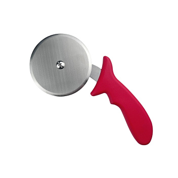 Нож для пиццы d=10 см. нерж. с красной пластик. ручкой MGsteel /1/72/ АКЦИЯ Нож для пиццы d=10 см. нерж. с красной пластик. ручкой MGsteel /1/72/ АКЦИЯ