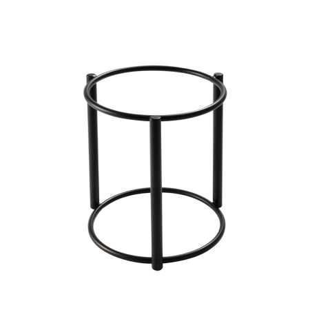 Подставка для фуршетных блюд d=19/19 см, h=20 см. нерж. черная Abert /1/12/