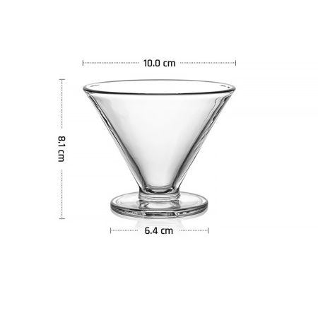 Креманка 170 мл. d=100 мм. h=81 мм. MGline /6/24/ ВДОХНОВЕНИЕ