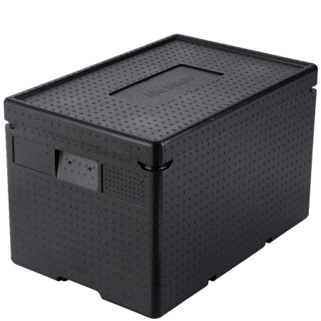 Термоконтейнер 58 л. 600*400*390 мм. для гастроем. h=200 мм. (-40°C до +110°C), плотность 60кг/м3, п/п MGprof /1/2/