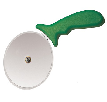 Нож для пиццы d=10 см. нерж. с зеленой пластик. ручкой MGsteel /1/72/ АКЦИЯ Нож для пиццы d=10 см. нерж. с зеленой пластик. ручкой MGsteel /1/72/ АКЦИЯ