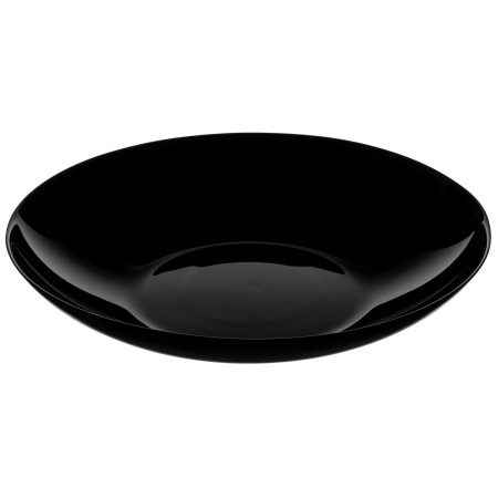 Тарелка d=260 мм. глубокая 1200 мл. h=46 мм. Эволюшн Блэк /1/6/24/ АКЦИЯ