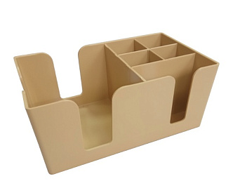 Подставка барная для салфеток и украшений бежевая MGprof /1/25/ АКЦИЯ Подставка барная для салфеток и украшений бежевая MGprof /1/25/ АКЦИЯ