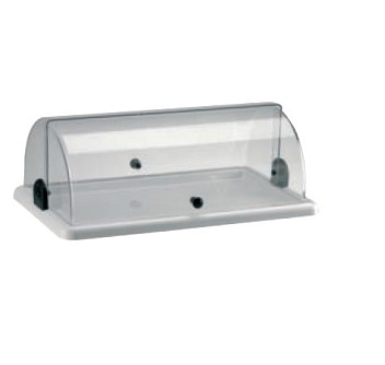 Поднос сервировочный 40*24,5 см. полипропилен, с крышкой Roll-Top Abert /1/ Поднос сервировочный 40*24,5 см. полипропилен, с крышкой Roll-Top Abert /1/