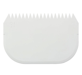 Скребок кондитерский 14,5*9,5 см. жесткий /1/ Скребок кондитерский 14,5*9,5 см. жесткий /1/