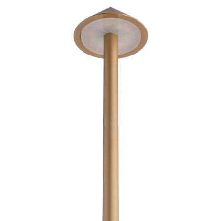 Лампа настольная d=11 см. h=30 см. 3 цвета, сенсорная регулировка яркости, алюм., золотая LED PINE MGline /1/20/