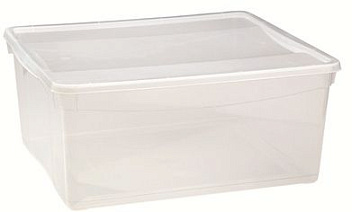 Контейнер для продуктов прямоуг. 18 л. 40*33,5*17 см. п/п Кристалл  (433247201) /1/6/ Контейнер для продуктов прямоуг. 18 л. 40*33,5*17 см. п/п Кристалл  (433247201) /1/6/