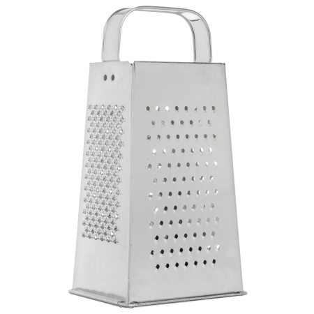 Терка 4-х гранная 22 см. белая жесть /1/