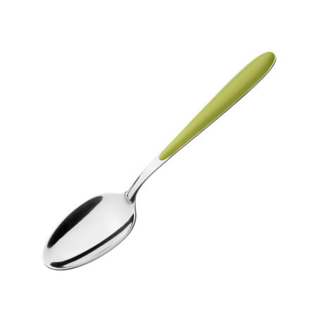 Ложка столовая Мастер 18/0  2 мм 19,4 см. зеленый Abert /12/