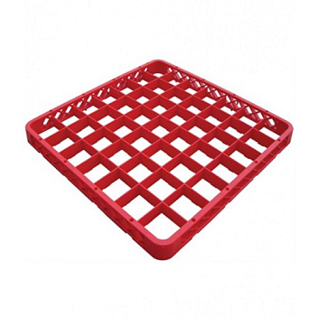 Надстройка для кассеты (71701) 500*510*40 мм. 49 ячеек 65*65*40 мм. красная п/п /1/6/