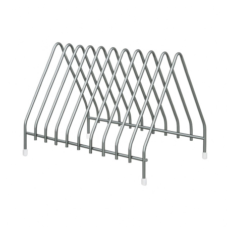 Подставка для досок на 10 шт. 42*29*28 см. нерж. MG /1/ Подставка для досок на 10 шт. 42*29*28 см. нерж. MG /1/