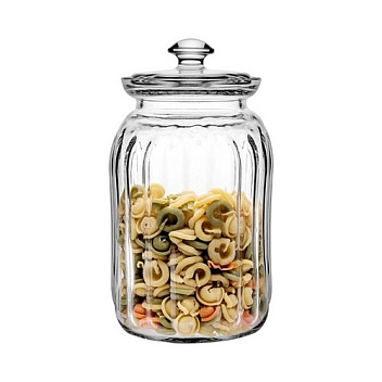 Банка для сыпучих прод. 2500 мл. d=102 мм. h=258 мм. со стекл. крышкой Вива /1/6/108/ Банка для сыпучих прод. 2500 мл. d=102 мм. h=258 мм. со стекл. крышкой Вива /1/6/108/