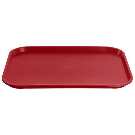 Поднос 44,5*34,5 см. красный поверхность классик (163) MGprof /1/10/ АКЦИЯ