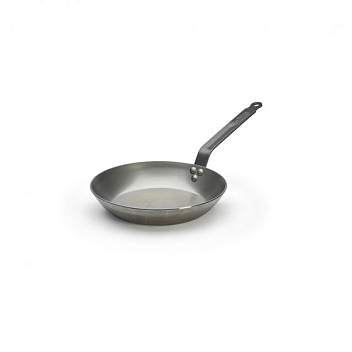 Сковорода d=26 см. h=4,5 см. 1,8 л. белая сталь (индукция) Carbone Steel De Buyer /1/3/ Сковорода d=26 см. h=4,5 см. 1,8 л. белая сталь (индукция) Carbone Steel De Buyer /1/3/