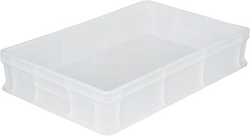 Контейнер для теста 600*400*120 мм. (-30/+60°C) прямой, сплошной, морозостойкий, белый, полиэтилен (крышка 49164) /1/80/ Контейнер для теста 600*400*120 мм. (-30/+60°C) прямой, сплошной, морозостойкий, белый, полиэтилен (крышка 49164) /1/80/