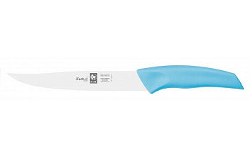 Нож для мяса 180/300 мм. голубой  I-TECH Icel /1/12/ Нож для мяса 180/300 мм. голубой  I-TECH Icel /1/12/