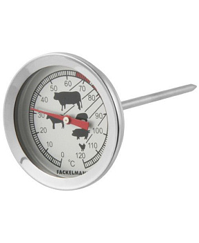 Термометр 0°C /+120°C цена деления 1°C, для мяса и птицы с зондом FM /1/5/140/ Термометр 0°C /+120°C цена деления 1°C, для мяса и птицы с зондом FM /1/5/140/