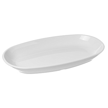 Блюдо овальное 340*200 мм. поликарбонат, штабелир. GP /1/24/ ВДОХНОВЕНИЕ