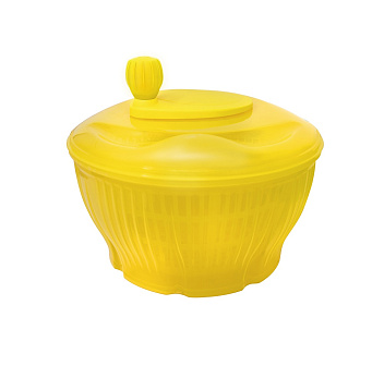 Сушилка для зелени  3,7 л. d=24 см. желтая Abert /1/6/ Сушилка для зелени  3,7 л. d=24 см. желтая Abert /1/6/