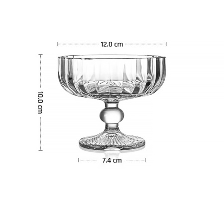 Креманка 280 мл. d=120 мм.  h=100 мм. MGline /6/24/ ВДОХНОВЕНИЕ
