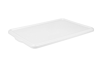 Крышка для контейнера для теста 665*440*28 мм. (-20/+70), белая, полипропилен (конт. 59356) /1/6/ Крышка для контейнера для теста 665*440*28 мм. (-20/+70), белая, полипропилен (конт. 59356) /1/6/